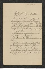 Nachlass Franz Steindachner, Brief von M. Nowicki-Sila an Franz Steindachner (12.06.1881), Inv.Nr. 370.07, Seite 1